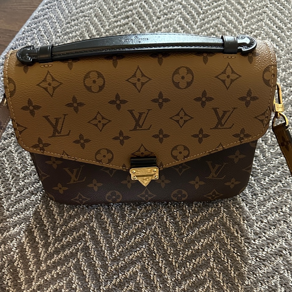 Louis Vuitton Two-Tone Monogram Crossbody Bag